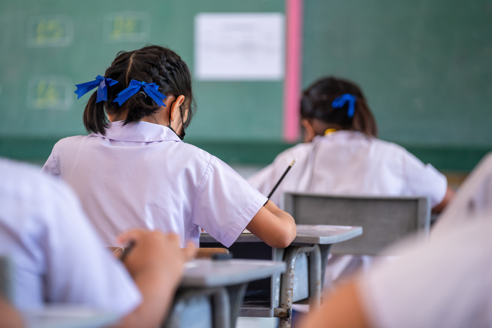 Students in classroom